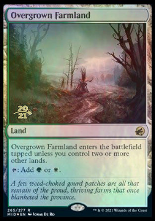 Overgrown Farmland [Innistrad: Midnight Hunt Prerelease Promos] | Spectrum Games