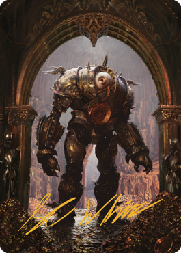 Marut Art Card (Gold-Stamped Signature) [Commander Legends: Battle for Baldur's Gate Art Series] | Spectrum Games
