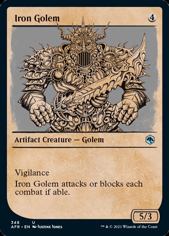 Iron Golem (Showcase) [Dungeons & Dragons: Adventures in the Forgotten Realms] | Spectrum Games