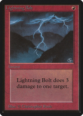 Lightning Bolt [Limited Edition Beta] | Spectrum Games