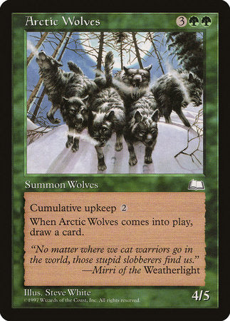 Arctic Wolves [Weatherlight] | Spectrum Games
