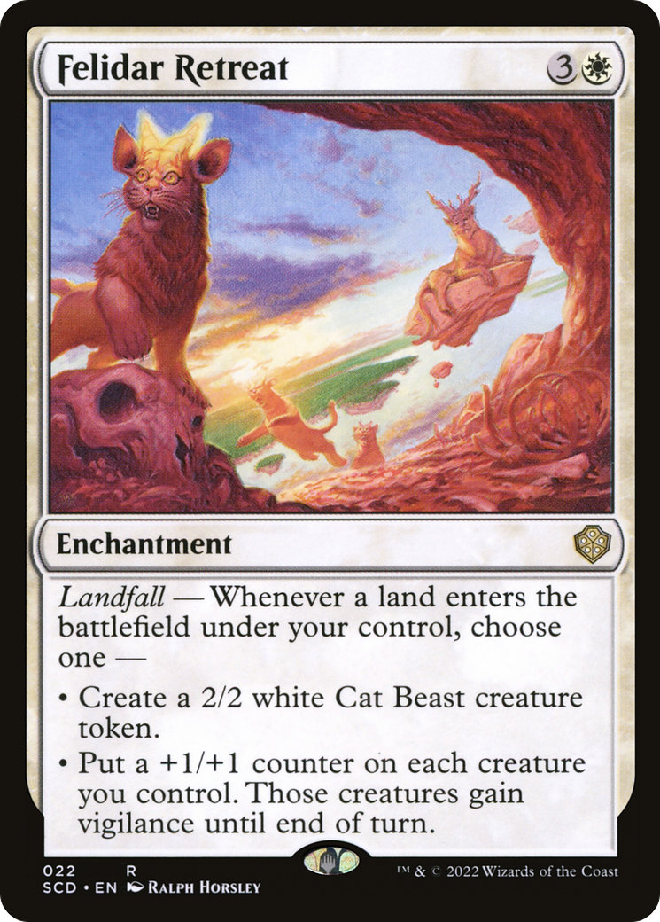 Felidar Retreat [Starter Commander Decks] | Spectrum Games