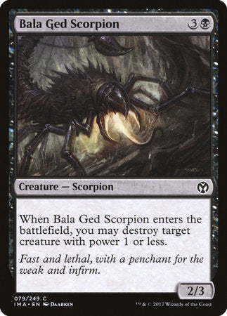 Bala Ged Scorpion [Iconic Masters] | Spectrum Games