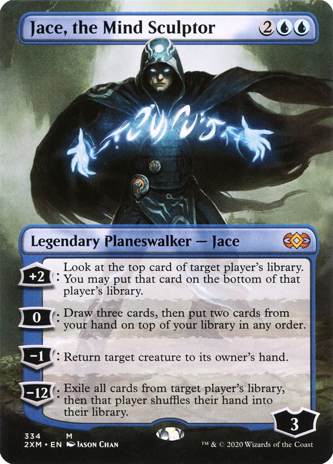 Jace, the Mind Sculptor (Borderless) [Double Masters] | Spectrum Games
