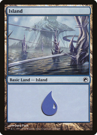 Island (235) [Scars of Mirrodin] | Spectrum Games