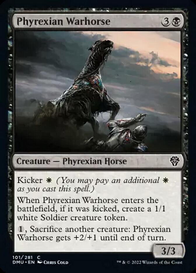 Phyrexian Warhorse [Dominaria United] | Spectrum Games