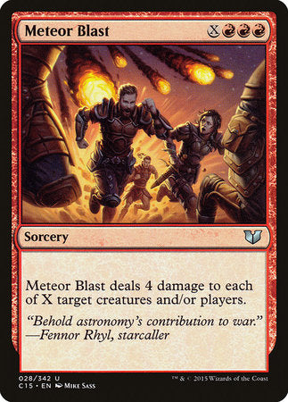 Meteor Blast [Commander 2015] | Spectrum Games