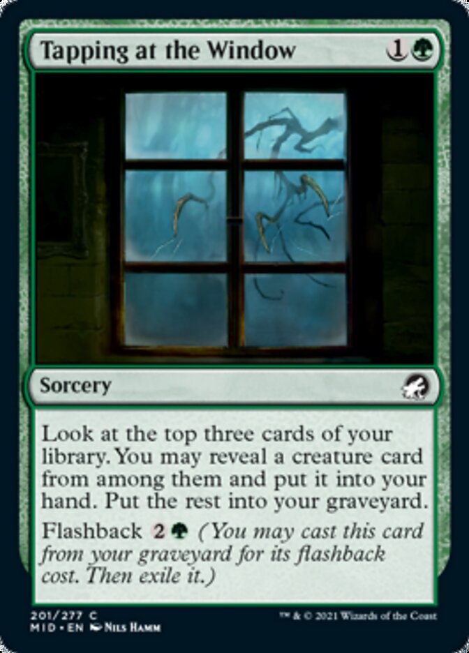 Tapping at the Window [Innistrad: Midnight Hunt] | Spectrum Games