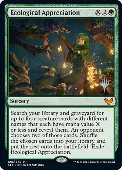 Ecological Appreciation (Promo Pack) [Strixhaven: School of Mages Promos] | Spectrum Games