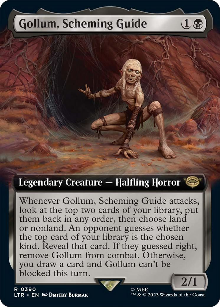 Gollum, Scheming Guide (Extended Art) [The Lord of the Rings: Tales of Middle-Earth] | Spectrum Games