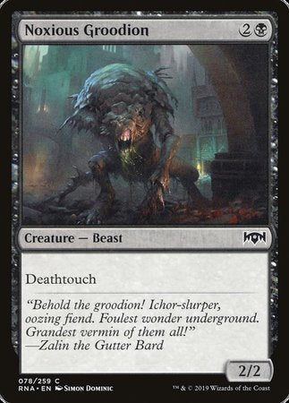 Noxious Groodion [Ravnica Allegiance] | Spectrum Games