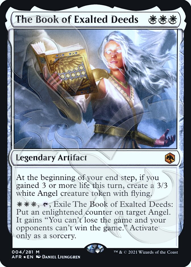 The Book of Exalted Deeds (Ampersand Promo) [Dungeons & Dragons: Adventures in the Forgotten Realms Promos] | Spectrum Games