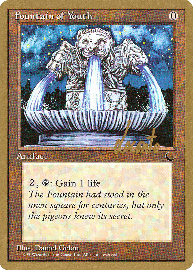 Fountain of Youth (Michael Loconto) [Pro Tour Collector Set] | Spectrum Games