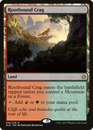Rootbound Crag [Ixalan] | Spectrum Games