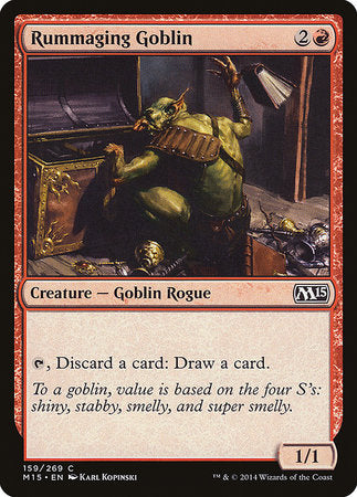 Rummaging Goblin [Magic 2015] | Spectrum Games