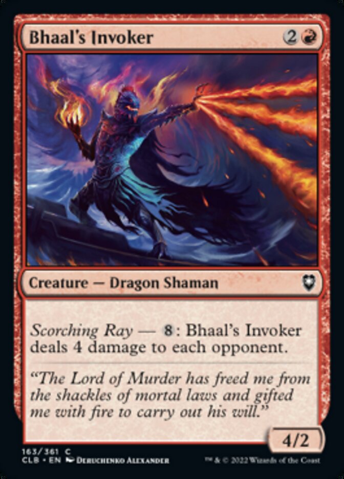 Bhaal's Invoker [Commander Legends: Battle for Baldur's Gate] | Spectrum Games