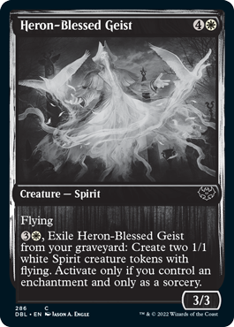 Heron-Blessed Geist [Innistrad: Double Feature] | Spectrum Games