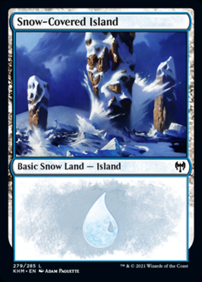 Snow-Covered Island (279) [Kaldheim] | Spectrum Games