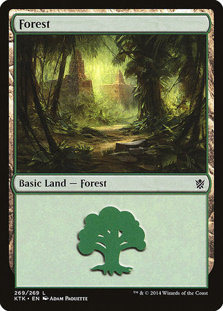 Forest (269) [Khans of Tarkir] | Spectrum Games