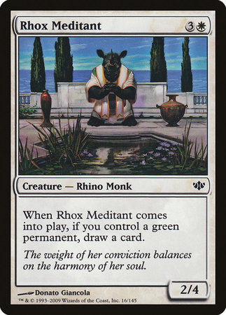 Rhox Meditant [Conflux] | Spectrum Games