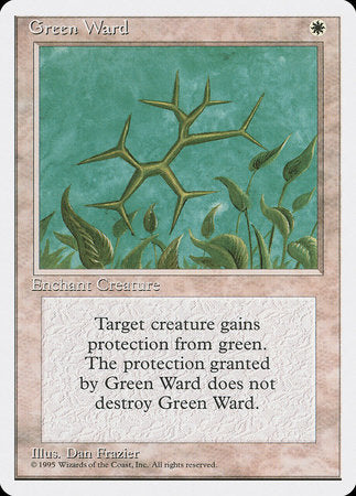 Green Ward [Fourth Edition] | Spectrum Games