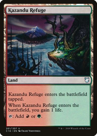 Kazandu Refuge [Commander 2018] | Spectrum Games