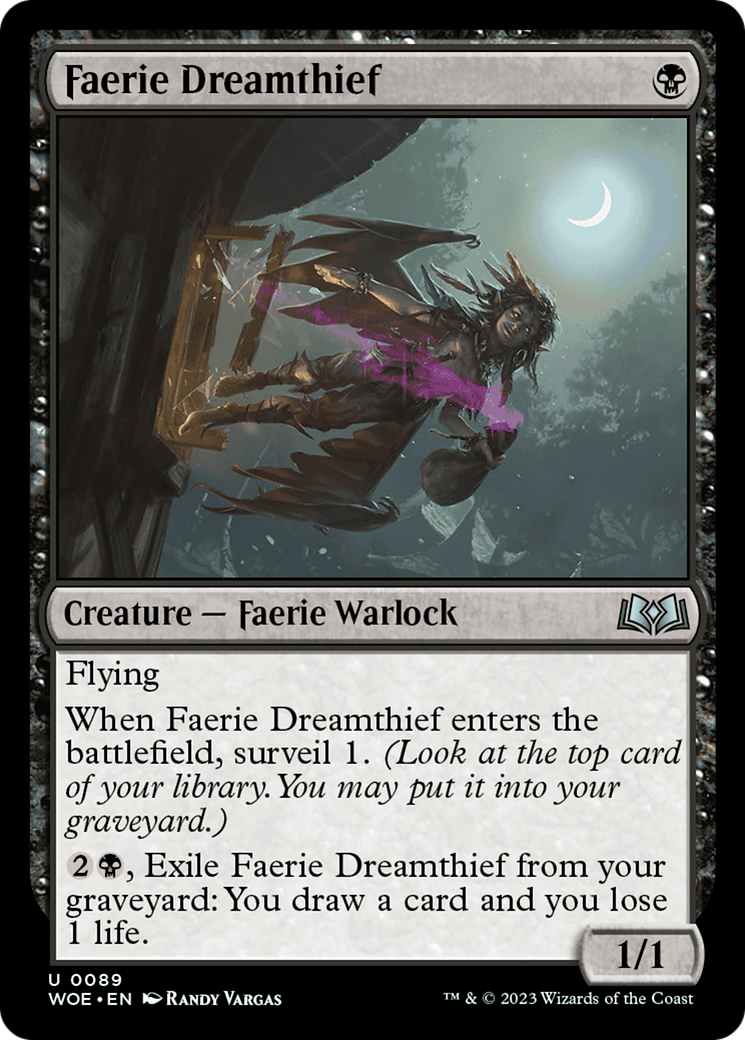 Faerie Dreamthief [Wilds of Eldraine] | Spectrum Games