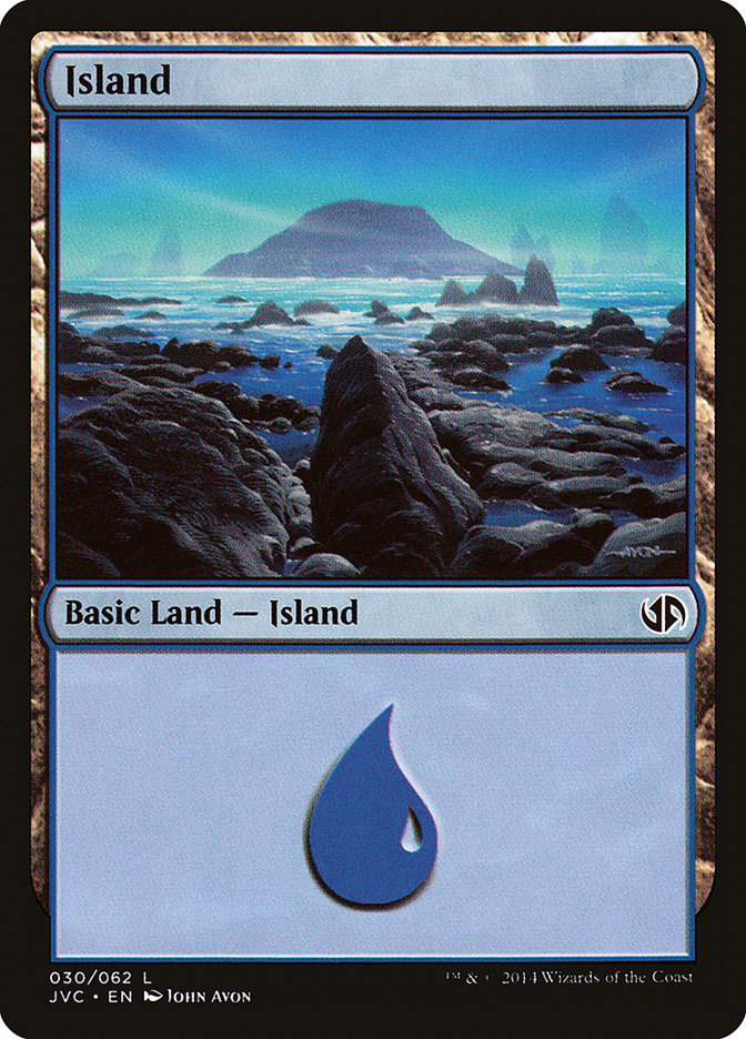 Island (30) [Duel Decks Anthology] | Spectrum Games