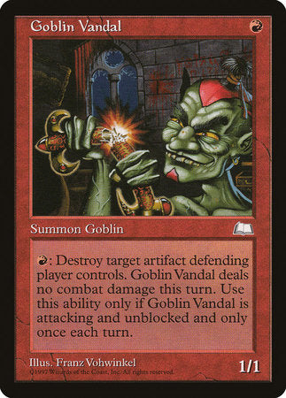 Goblin Vandal [Weatherlight] | Spectrum Games