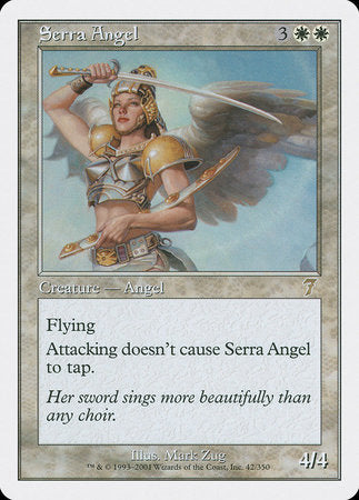Serra Angel [Seventh Edition] | Spectrum Games