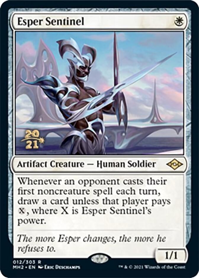 Esper Sentinel [Modern Horizons 2 Prerelease Promos] | Spectrum Games