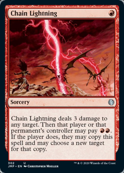 Chain Lightning [Jumpstart] | Spectrum Games