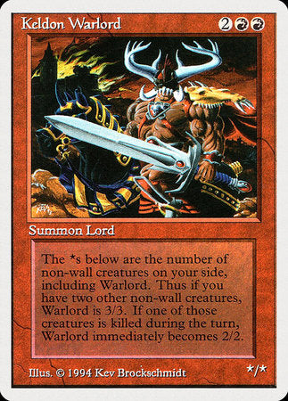 Keldon Warlord [Summer Magic / Edgar] | Spectrum Games