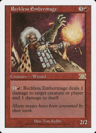 Reckless Embermage [Classic Sixth Edition] | Spectrum Games