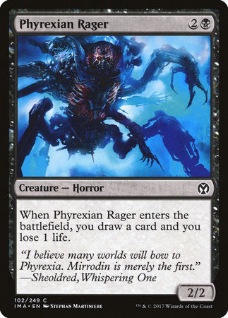 Phyrexian Rager [Iconic Masters] | Spectrum Games