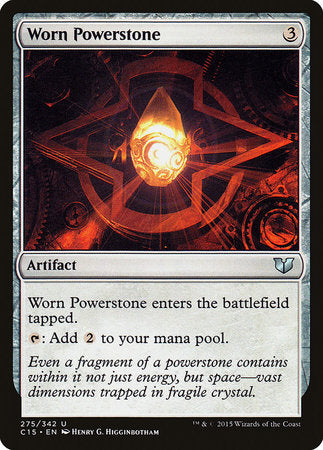 Worn Powerstone [Commander 2015] | Spectrum Games