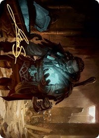 Vault Robber Art Card (Gold-Stamped Signature) [Kaldheim: Art Series] | Spectrum Games