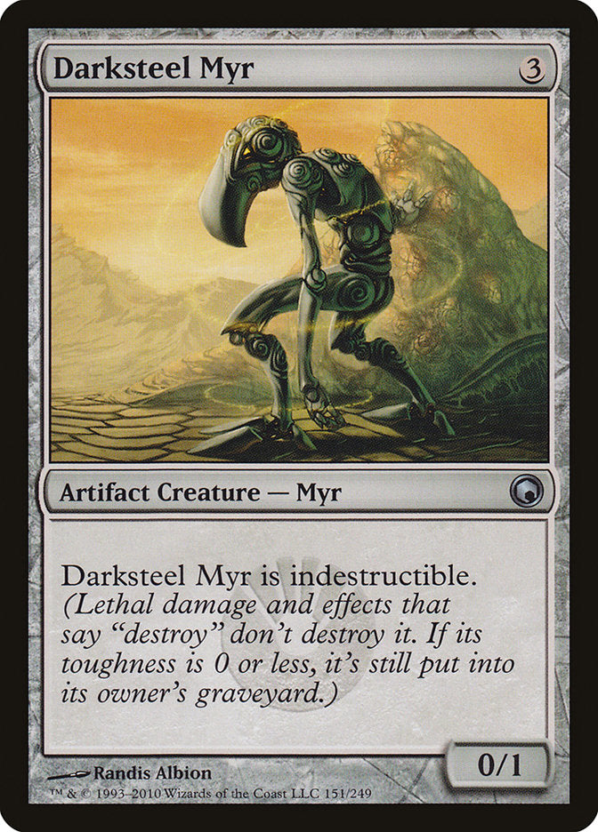 Darksteel Myr [Scars of Mirrodin] | Spectrum Games