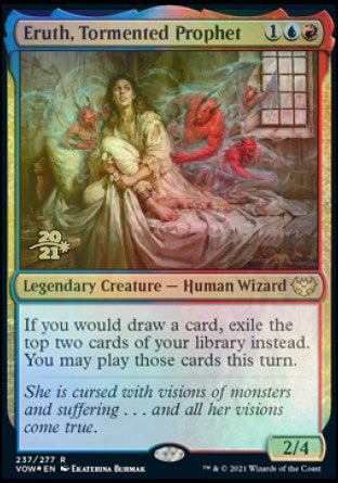 Eruth, Tormented Prophet [Innistrad: Crimson Vow Prerelease Promos] | Spectrum Games