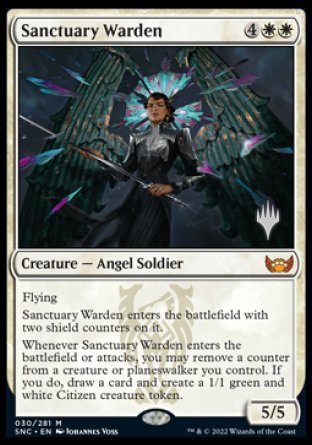 Sanctuary Warden (Promo Pack) [Streets of New Capenna Promos] | Spectrum Games