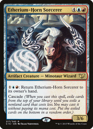 Etherium-Horn Sorcerer [Commander 2015] | Spectrum Games