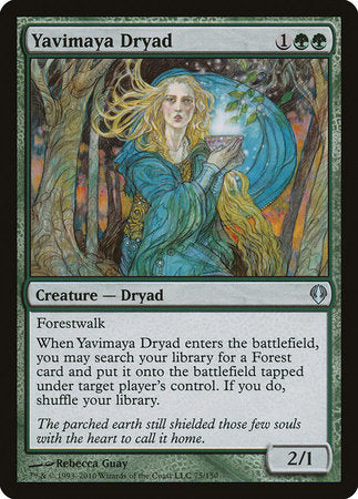 Yavimaya Dryad [Archenemy] | Spectrum Games