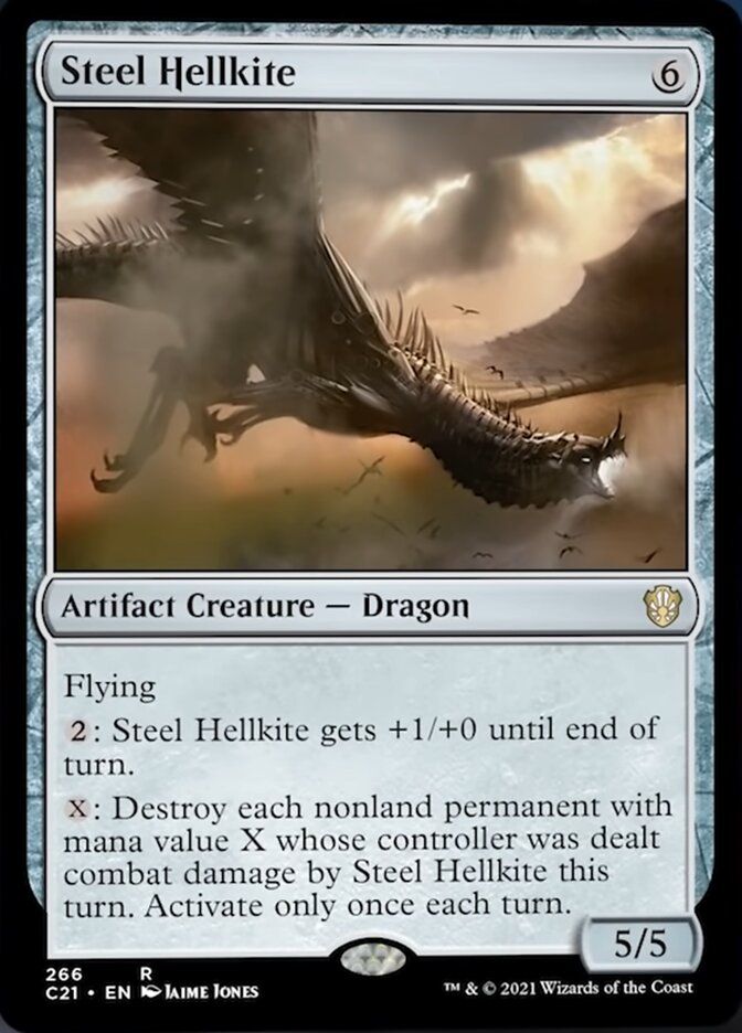 Steel Hellkite [Commander 2021] | Spectrum Games