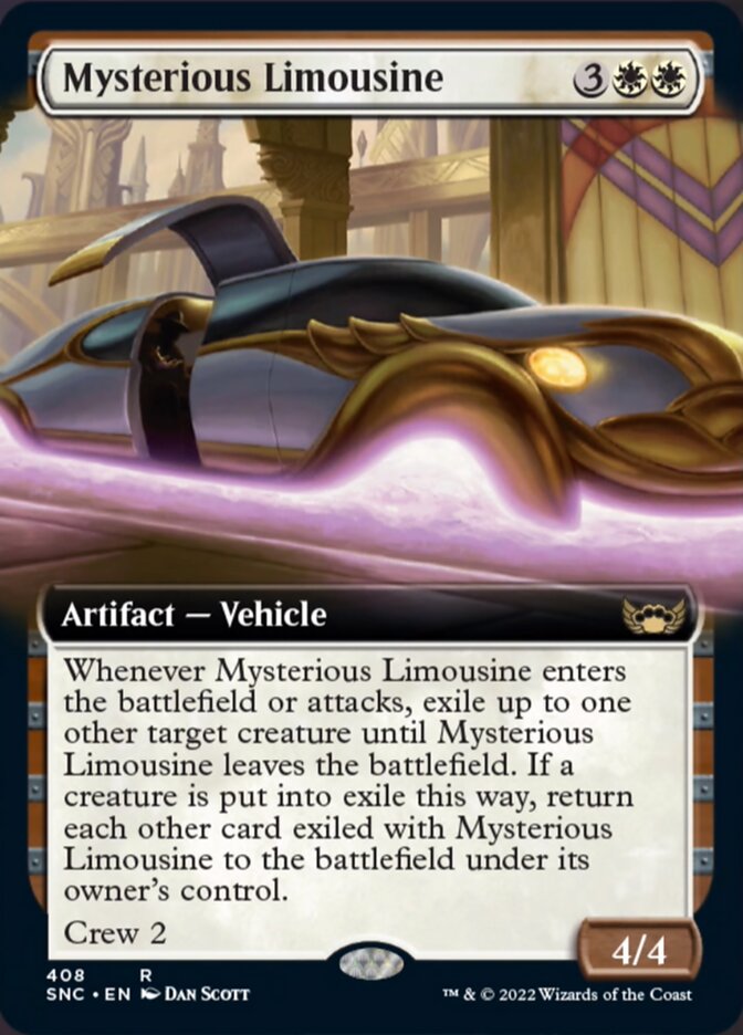Mysterious Limousine (Extended Art) [Streets of New Capenna] | Spectrum Games