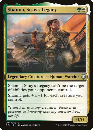 Shanna, Sisay's Legacy [Dominaria] | Spectrum Games