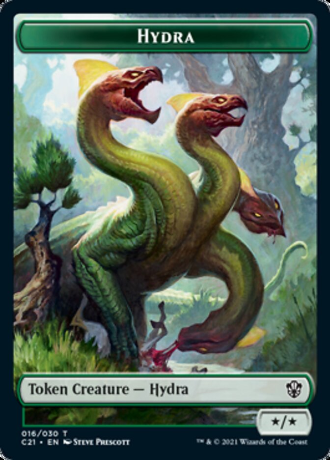Hydra // Boar Token [Commander 2021 Tokens] | Spectrum Games