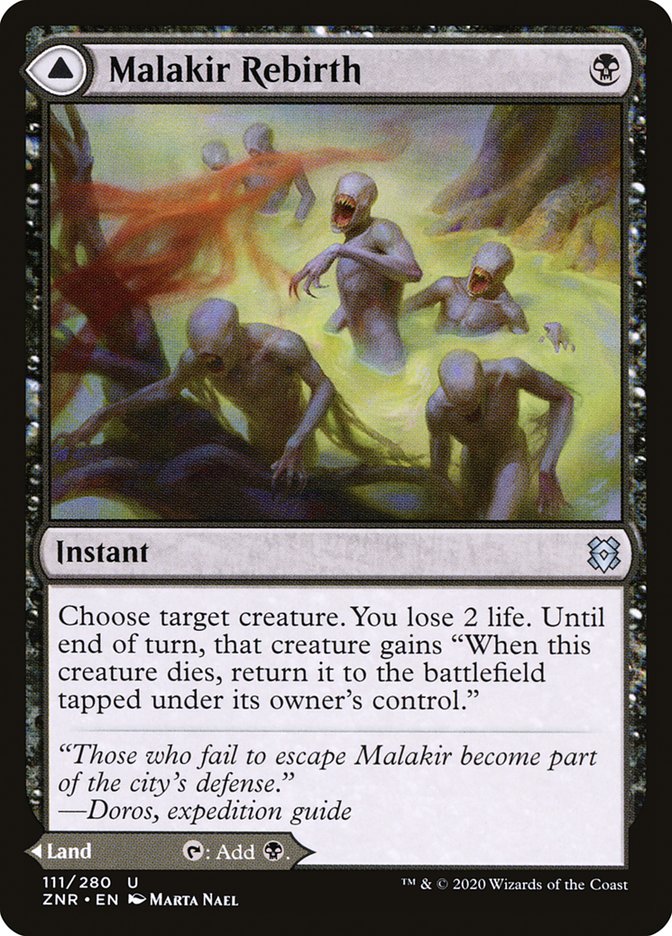Malakir Rebirth // Malakir Mire [Zendikar Rising] | Spectrum Games