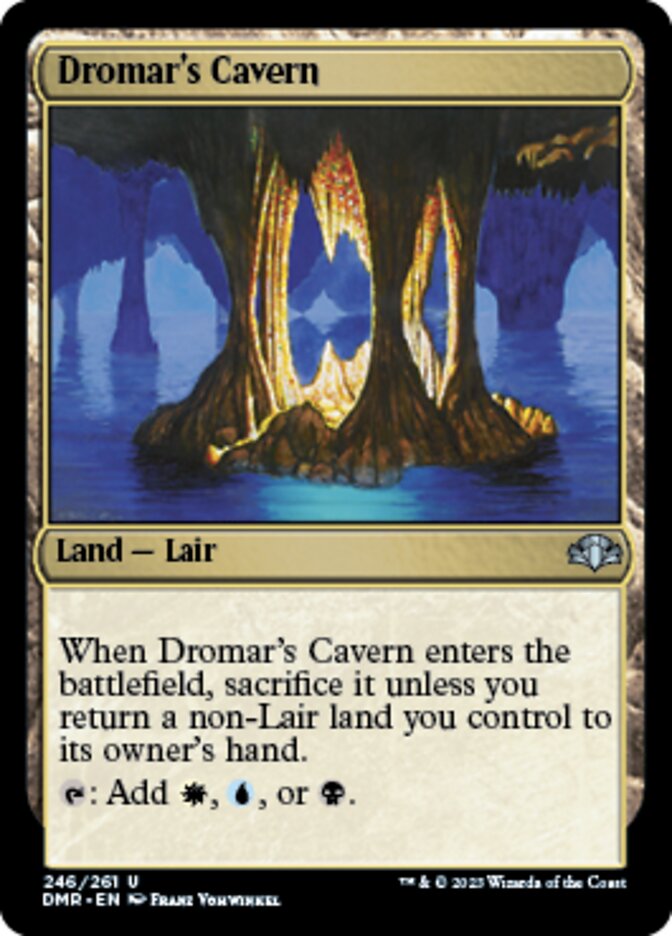 Dromar's Cavern [Dominaria Remastered] | Spectrum Games