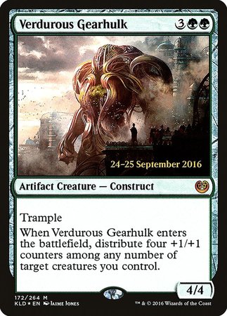 Verdurous Gearhulk [Kaladesh Promos] | Spectrum Games