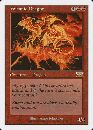 Volcanic Dragon [Classic Sixth Edition] | Spectrum Games